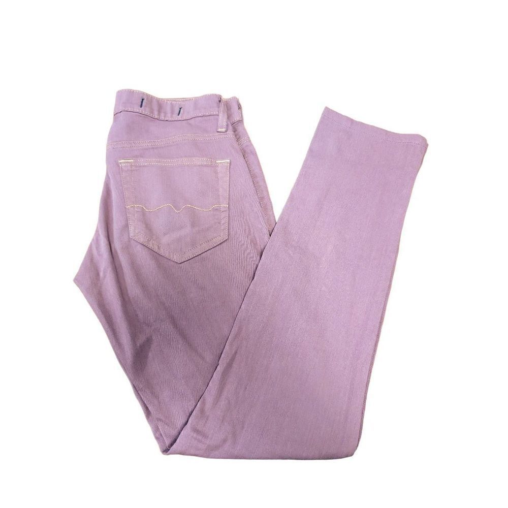 Red Engine Vintage Cayenne Low Rise Skinny Lavender Stretch Demin Women's Size 2